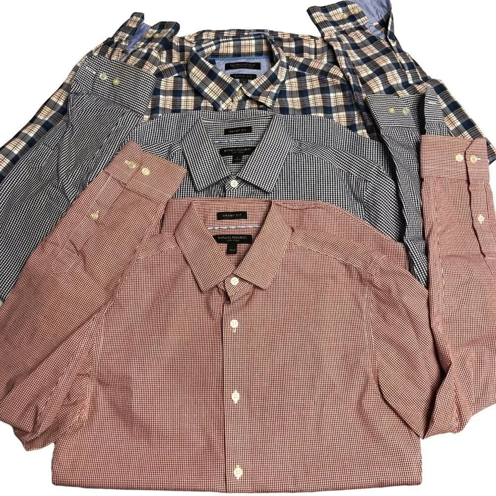 Banana Republic red check